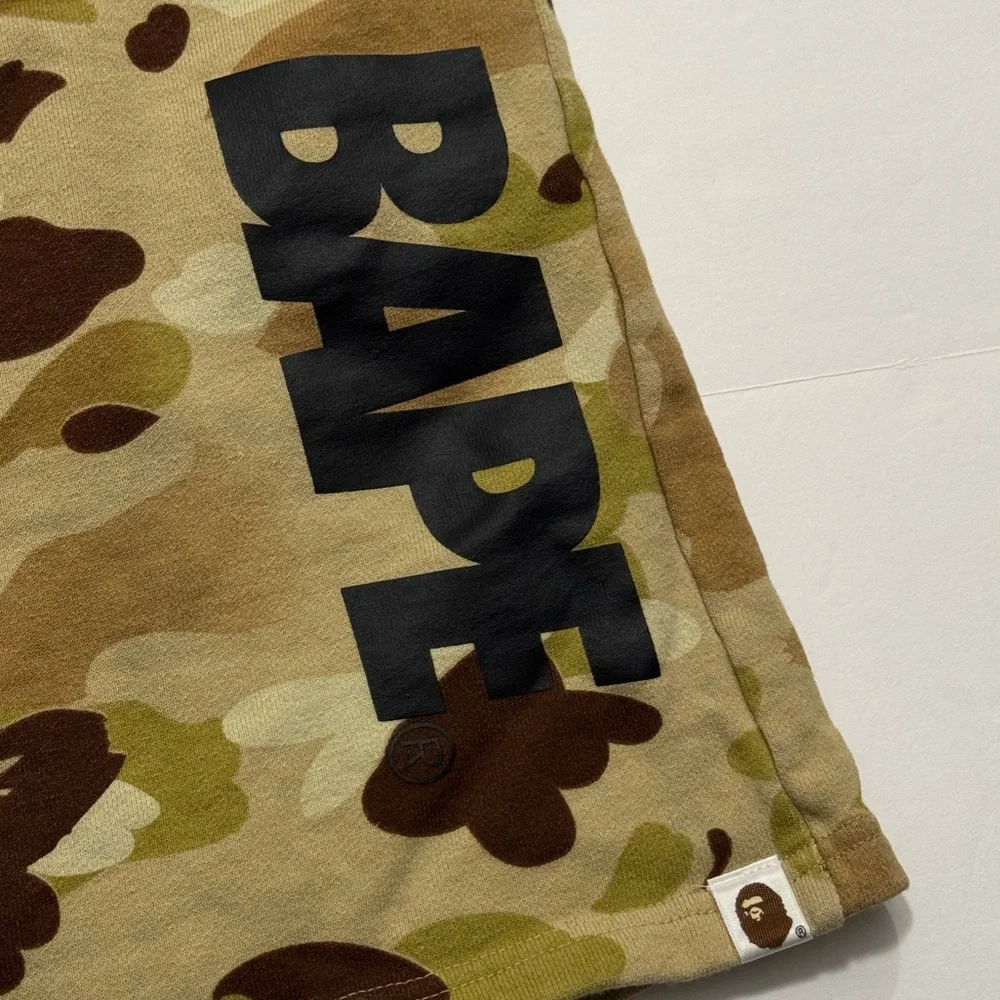 A Bathing Ape Bape Desert Camo Shorts